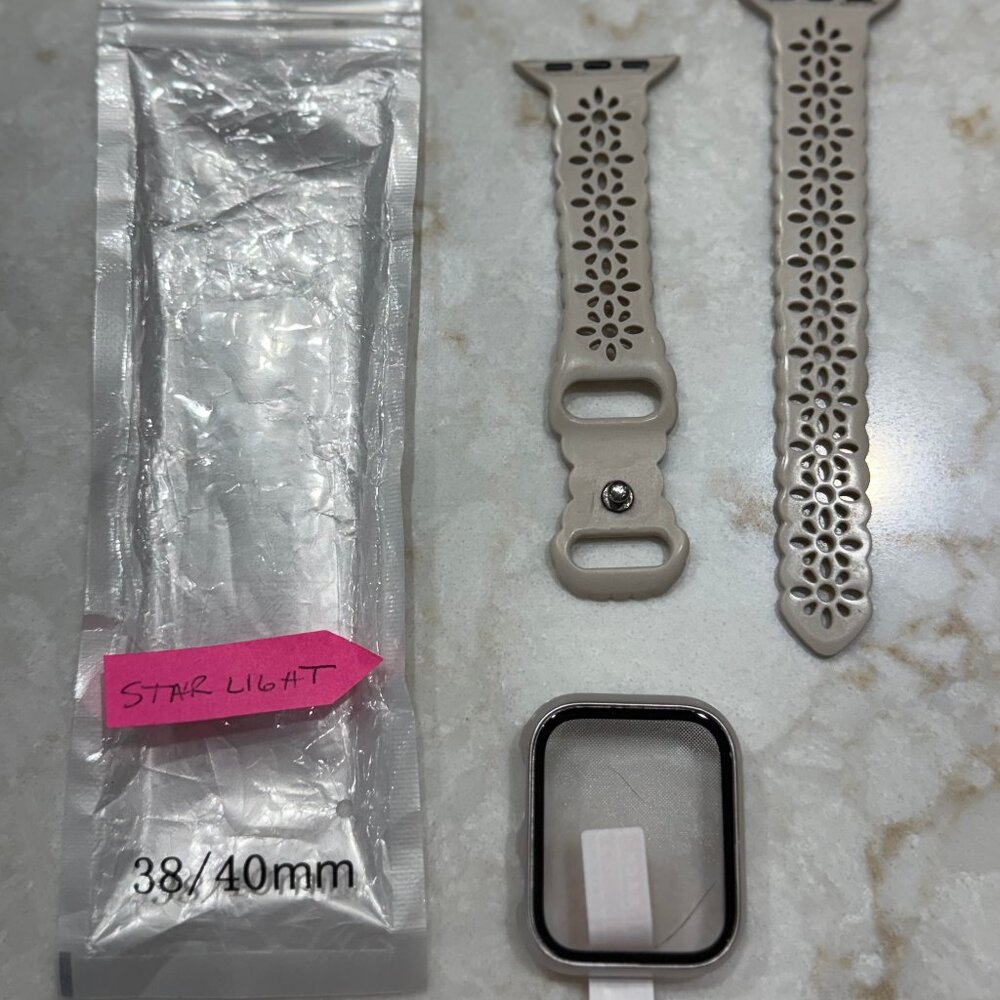 Apple Watch Band and Screen Protector Case 38mm